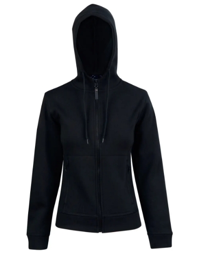 Picture of Winning Spirit, Ladies' Full Zip Contrast Fleece Hoodie